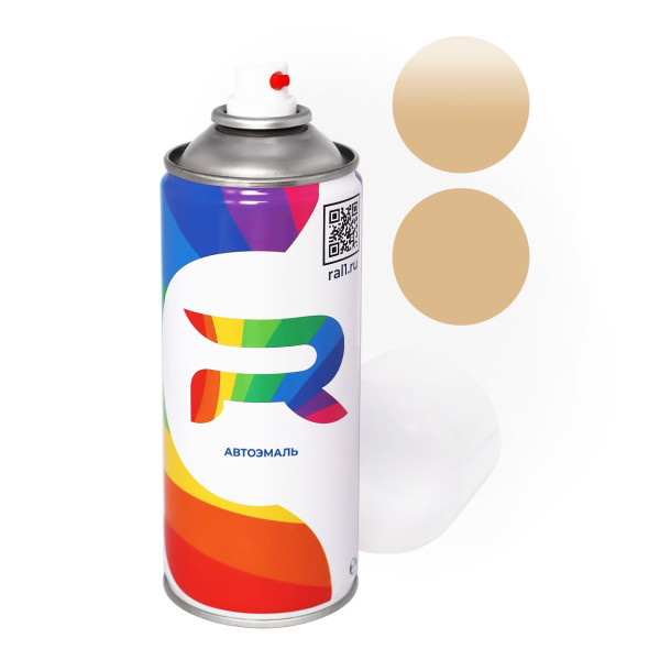 Автоэмаль аэрозольная Fiat 514 - Beige Corinto (Акриловая краска, Солид, Коричневый) баллон 520 мл.