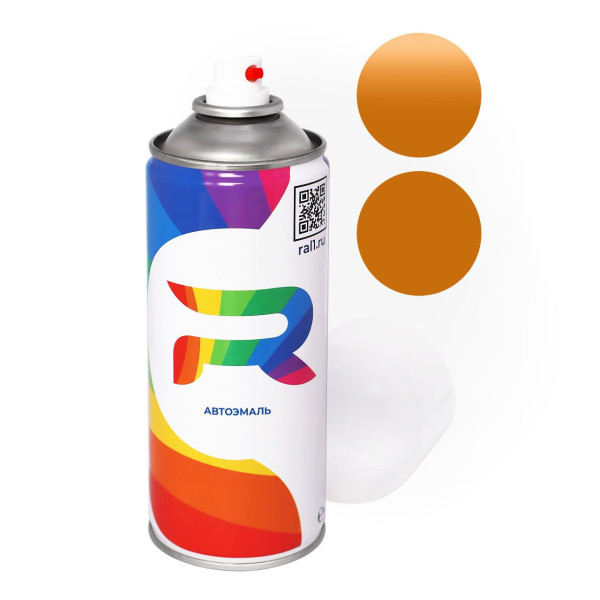 Автоэмаль аэрозольная Volkswagen L1B - Epple/Gelb (Акриловая краска, Солид, Коричневый) баллон 520 мл.