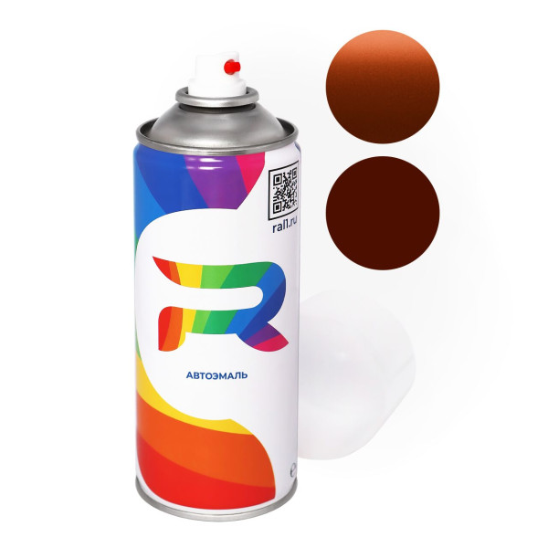 Автоэмаль аэрозольная Ford 24N - Amber (Базовая краска, Перламутровый металлик двухслойный, Оранжевый) баллон 520 мл.