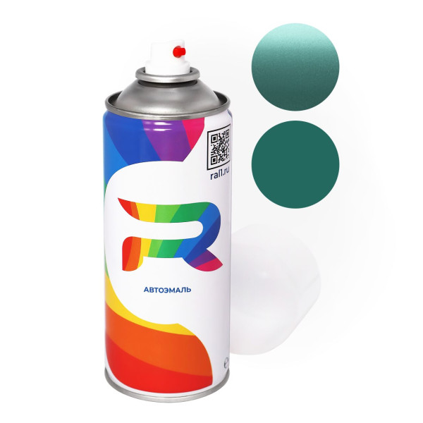 Автоэмаль аэрозольная Subaru 56B - Light Green (Базовая краска, Двухслойный металлик, Зеленый) баллон 520 мл.