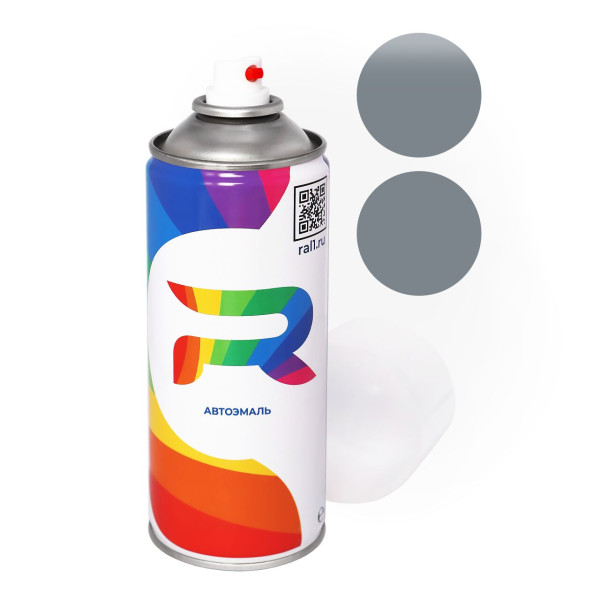 Автоэмаль аэрозольная Jaguar 2420, MGA - Liquescence Satin (Базовая краска, Матовый металлик, Серый) баллон 520 мл.