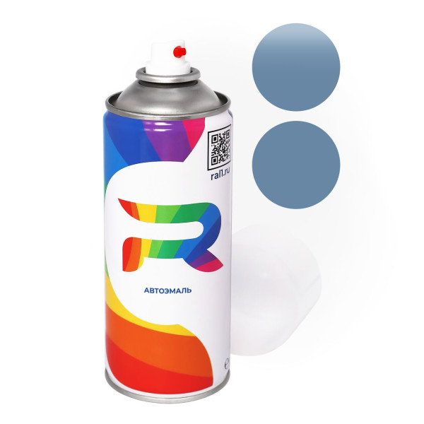 Автоэмаль аэрозольная Lincoln FA6850D, LEQAXPD, M6850D - L.Denim Blue (Акриловая краска, Матовый, Синий) баллон 520 мл.