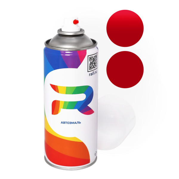 Автоэмаль аэрозольная Fiat 111 - Ates Kirmizi (Акриловая краска, Солид, Красный) баллон 520 мл.