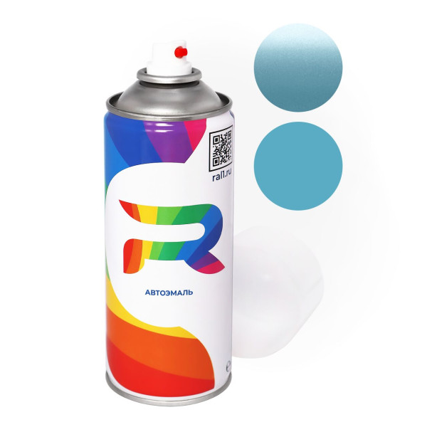 Автоэмаль аэрозольная Subaru 641 - Light Blue (Базовая краска, Двухслойный металлик, Синий) баллон 520 мл.