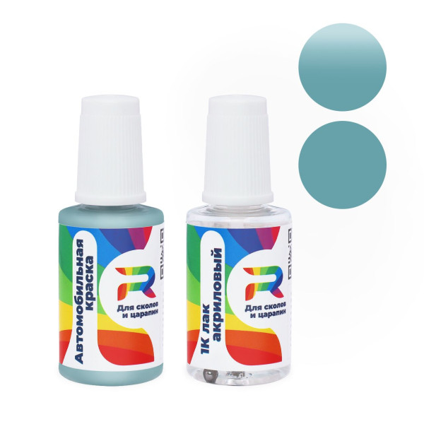 Подкраска для сколов и царапин авто Toyota 6M8 - Primer Blue Fr. (Базовая краска, Матовый, Синий)