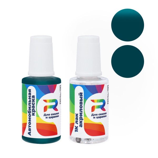 Подкраска для сколов и царапин авто Renault 215145 - Bleu Menthe Camaieux (Базовая краска, Матовый металлик, Синий)