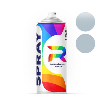 Автоэмаль аэрозольная Jaguar 87 - Liquid Silver Primer (Базовая краска, Матовый, Серый) баллон 520 мл.