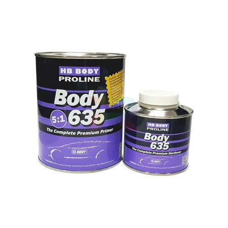 Body PRO Грунт-наполнитель 635 HS 5_1 2К черный 1л.-03