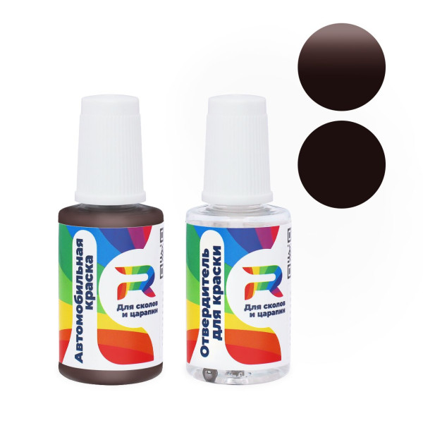 Подкраска для сколов и царапин авто Dodge WU9 - Ebony Red (Акриловая краска, Двухслойный, Красный)