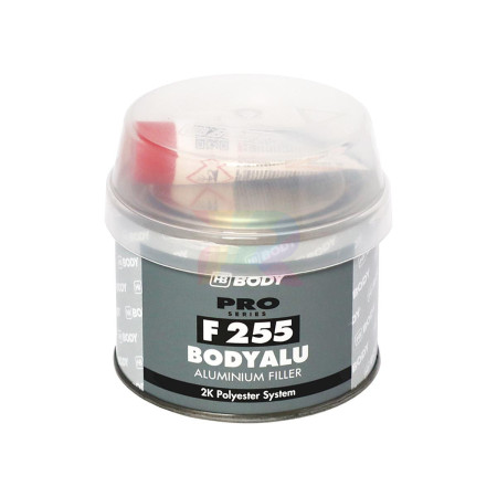 Body PRO Шпатлевка F255 ALU с алюминиевым наполнителем 0,25 кг.