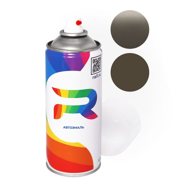 Автоэмаль аэрозольная Chevrolet W-864K, 864K - Cinza Procyon (Базовая краска, Перламутровый двухслойный, Серый) баллон 520 мл.