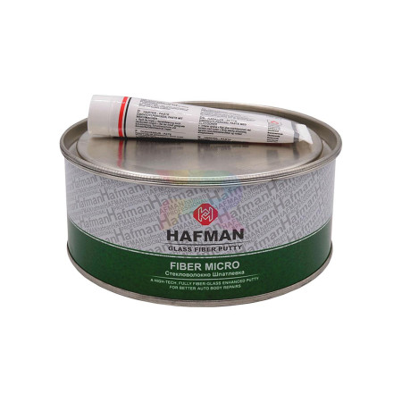 HAFMAN Micro Fiber Шпталевка с микро стекловолокном 1 кг
