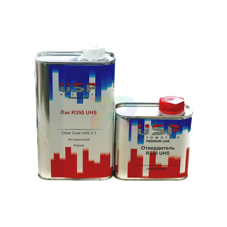 USP Прозрачный лак R350 UHS 1л.+0,5л.-02
