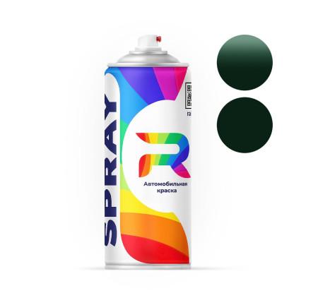Автоэмаль аэрозольная Rover HAK - Almond Green (Акриловая краска, Двухслойный, Зеленый) баллон 520 мл.