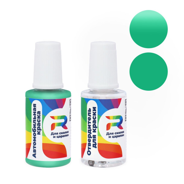 Подкраска для сколов и царапин авто Chevrolet 703A, 731B - Neptune Green (Акриловая краска, Солид, Зеленый)
