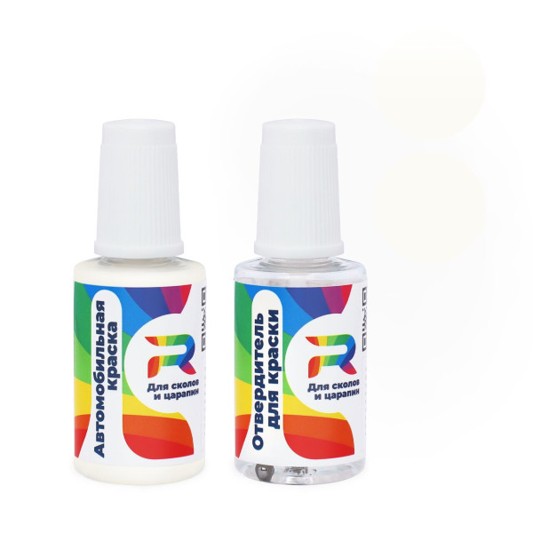 Подкраска для сколов и царапин авто Opel 11, 487, 11L - Coloradoweiss (Акриловая краска, Солид, Белый)