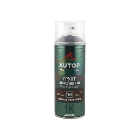 AUTOP Professional 1К Грунт эпоксидный толстослойный № 16 серый 520 мл-05