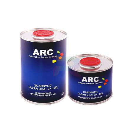 ARC Прозрачный акриловый лак MS 2+1 1 л. с отвердителем 0,5 л.-01