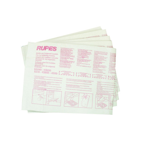 RUPES 063.1106 Комплект фильтров-пылесборник KS260 (5штук)-01