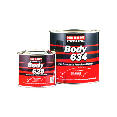 Body PRO Грунт-наполнитель 634 HS 4_1 2К серый 0,8л.+ 625 0,2л.-02
