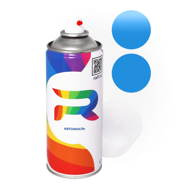 Автоэмаль аэрозольная Scania 6484AH, 6775AH, 1700788, 1366610 - Blue (Акриловая краска, Солид, Синий) баллон 520 мл.