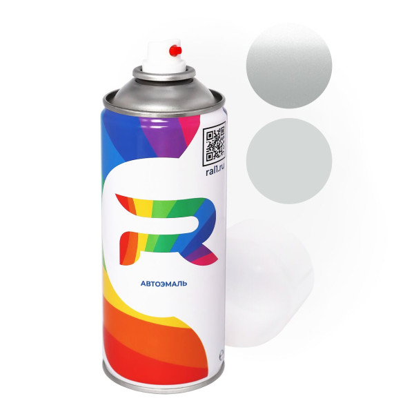 Автоэмаль аэрозольная Chevrolet Z147, 82U - Starsilver II (Базовая краска, Двухслойный металлик, Серый) баллон 520 мл.