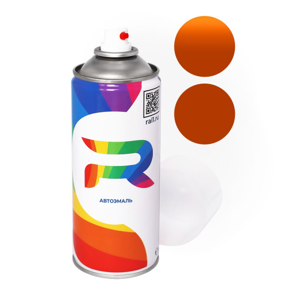 Автоэмаль аэрозольная Nissan A16 - Orange (Акриловая краска, Двухслойный, Оранжевый) баллон 520 мл.