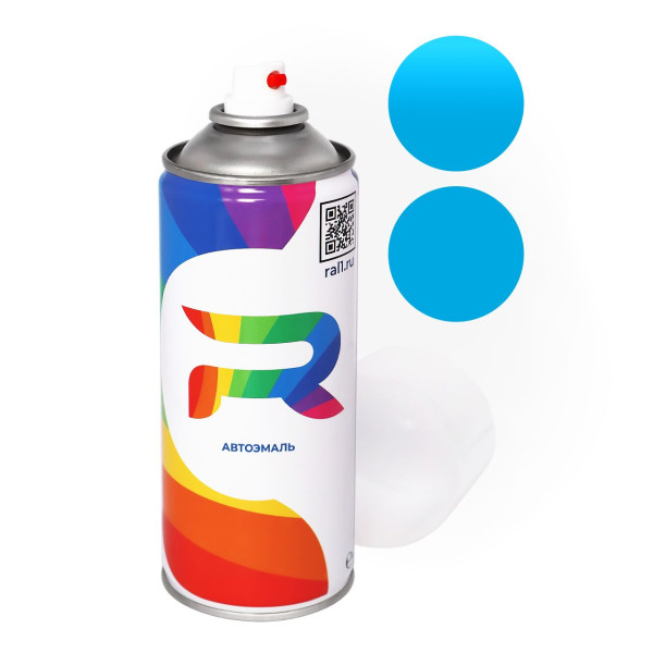 Автоэмаль аэрозольная DAF 1315550-5136, 1315550-5136-AA-F, 5136, J5036 - Blauw (Базовая краска, Солид, Синий) баллон 520 мл.