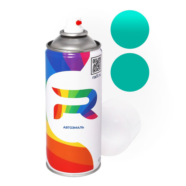 Автоэмаль аэрозольная Isuzu G101-P802-0, 708 - Bonita Green (Акриловая краска, Двухслойный, Зеленый) баллон 520 мл.