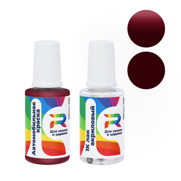 Подкраска для сколов и царапин авто Lincoln M2097, OE - Grenadine Red (Базовая краска, Солид, Красный)