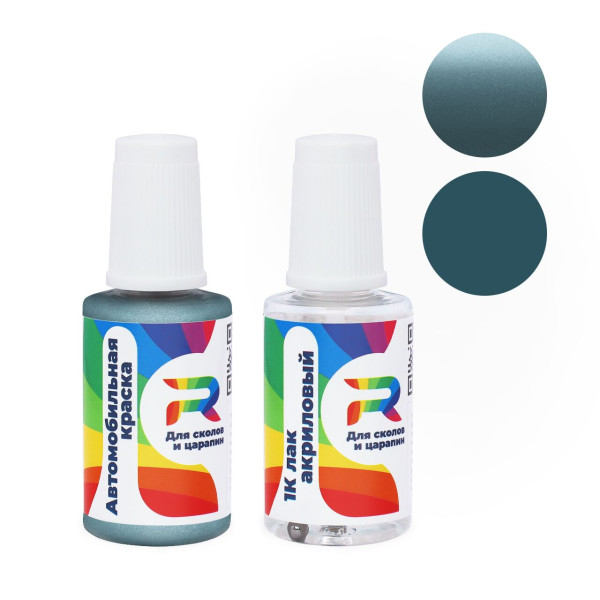 Подкраска для сколов и царапин авто DAF CE355, 1975866 - Moser Johann Al Green (Базовая краска, Двухслойный металлик, Зеленый)