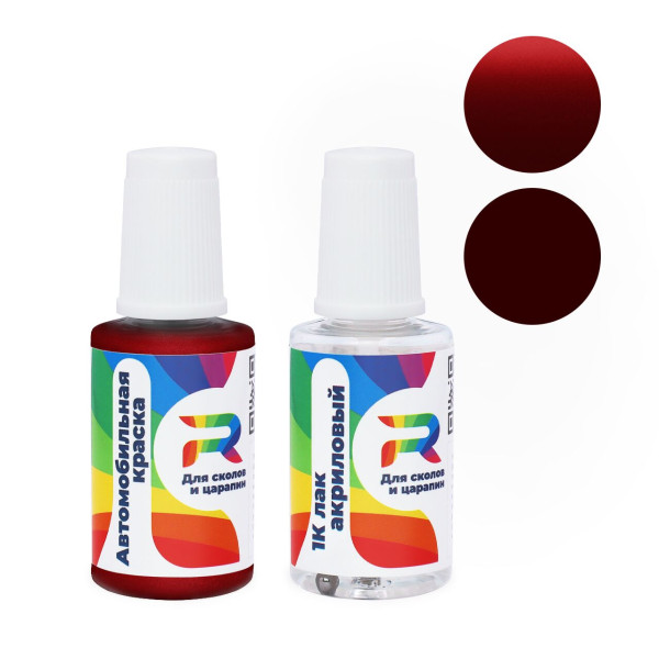 Подкраска для сколов и царапин авто DAF 1804736, CA469, 1499 - Red Spice (Базовая краска, Двухслойный металлик, Красный)