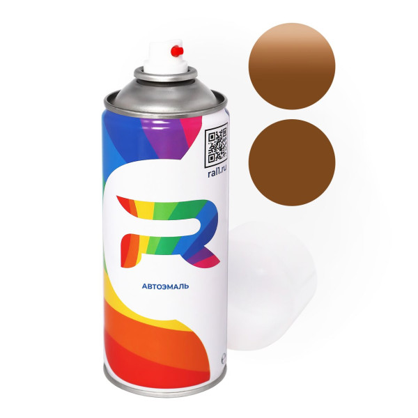 Автоэмаль аэрозольная Cadillac GMA923TI, WA923T - Choccachino (Акриловая краска, Солид, Коричневый) баллон 520 мл.