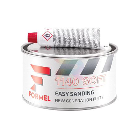 FORMEL Шпатлевка 1140 SOFT полиэфирная наполняющая мультизернистая 900 гр.-02