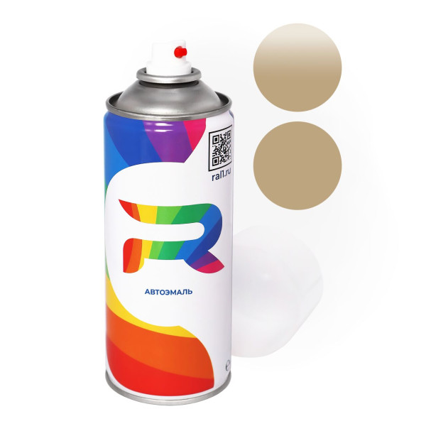 Автоэмаль аэрозольная Mercury AHKAWHA, AL, M6472 - Med. Alabaster (Базовая краска, Двухслойный, Коричнево-серый) баллон 520 мл.