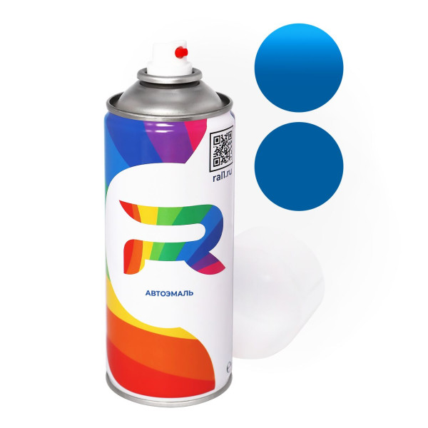 Автоэмаль аэрозольная Scania NCS2070-R80B - Mellanbla (Акриловая краска, Солид, Синий) баллон 520 мл.