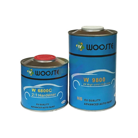 Wooste Лак HS W9800 1л + 0,5л отв.-02