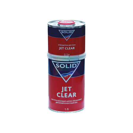 SOLID JET CLEAR 2К Экспресс лак 2+1 1000мл.+ 500мл.-03