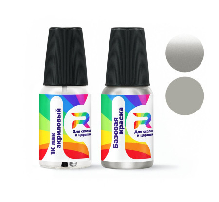 Подкраска для сколов и царапин авто Lincoln 2PKEWHA, 2PKEXWA, M7052, 2PK, JP - Silver Birch (Базовая краска, Перламутровый металлик двухслойный, Серый)