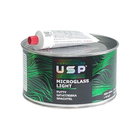USP Шпатлевка MICROGLASS Light один литр-02