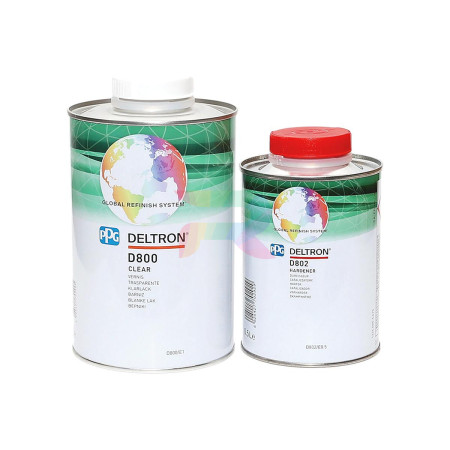 PPG Акриловый лак Deltron D800 MS 1 л. с отвердителем 0,5 л.-03