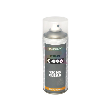Body PRO Лак прозрачный акриловый HS C496, аэрозоль 400 мл.