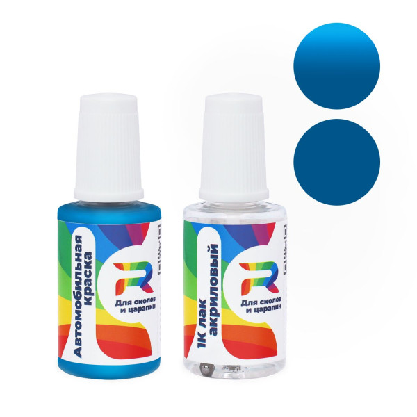 Подкраска для сколов и царапин авто Peugeot 450 - Azul Bahamas (Базовая краска, Солид, Синий)