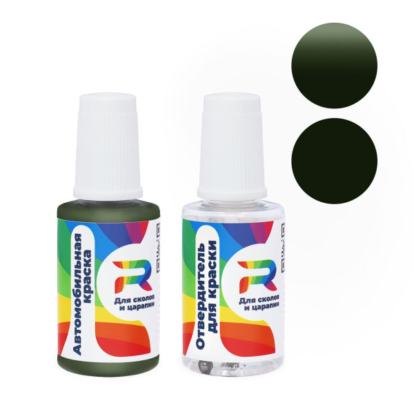 Подкраска для сколов и царапин авто Fiat 399 - Verde (Акриловая краска, Солид, Зеленый)