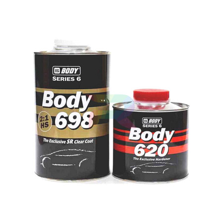 Лак HB BODY 698 2_1 HS (1л) + Отвердитель HB BODY PROLINE 620 (0,5л)-03
