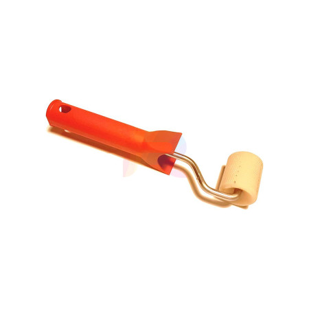 Ролик прикаточный капролоновый диаметр 32мм ширина 40мм пластиковая ручка-02