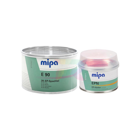 Mipa Эпоксидная шпатлевка E90 2K-Epoxy-Spachtel 1 кг. + отв. EPN 0.5 кг.-02