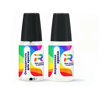 Подкраска для сколов и царапин авто Mercury WT, ZGFAWHA, M6640  - Performance White