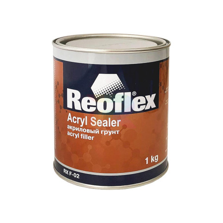 Reoflex Грунт 1К акриловый Acryl Sealer 1 кг. серый-04