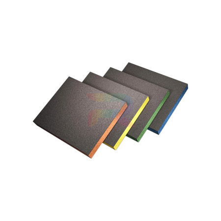 20-7983 Siasponge soft губка двухсторонняя 98_120_13мм medium, р 280, оранжевая-02